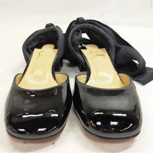 Christian Louboutin tie back heels